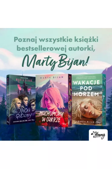 Muchomory w cukrze (barwione brzegi) - Marta Bijan