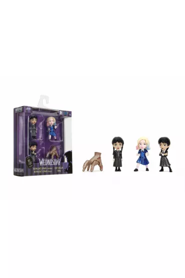 Wednesday Metal Figurki 4Pak 6,5cm
