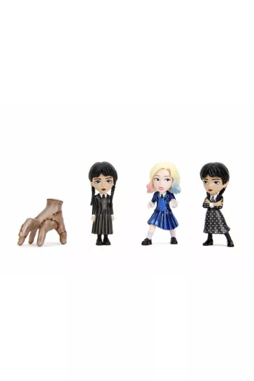 Wednesday Metal Figurki 4Pak 6,5cm