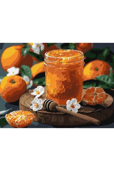 Ideyka Malowanie po numerach - Mi�d mandarynkowy 30x40cm