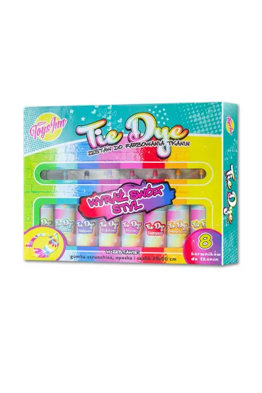 Zestaw do farbowania tkanin TIE DYE ToysInn du�y STN 7052 Stnux