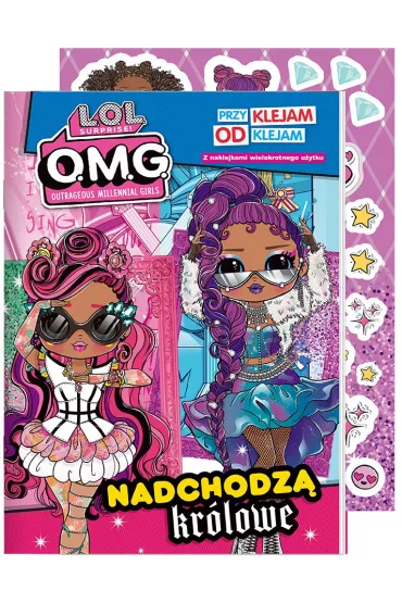 L.O.L. Surprise! Nadchodz� kr�lowe. Przyklejam odklejam