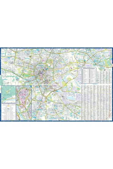Krak�w laminowany map&guide 2w1 przewodnik i mapa