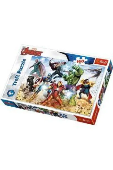 Puzzle 160 el. Gotowi by ratowa� �wiat. Avengers Trefl