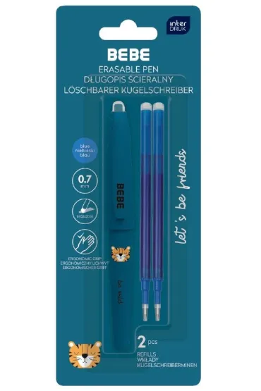 Interdruk D�ugopisy �cieralne �cieralne Bebe + 2 wk�ady nieb
