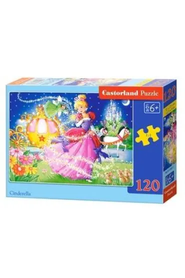 Puzzle 120 el. Kopciuszek Castorland