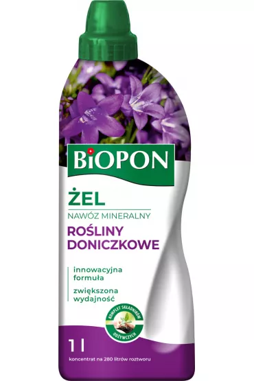 Biopon �el - naw�z mineralny do ro�lin doniczkowych 1 l