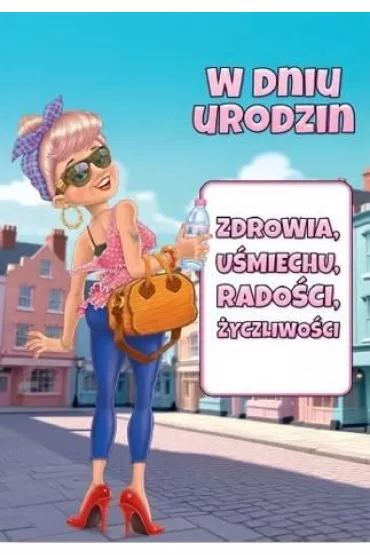 Trend Kartka okoliczno�ciowa Urodziny