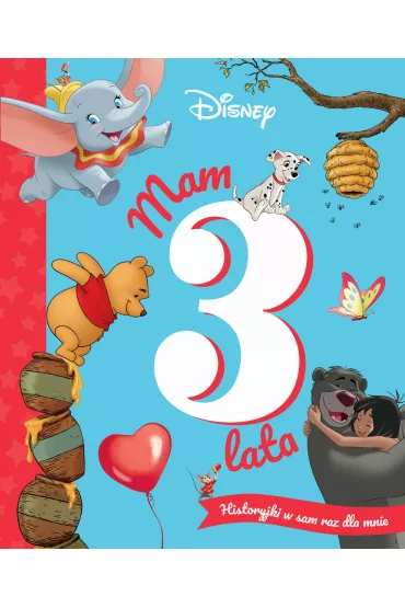 Mam 3 lata. Historyjki w sam raz dla mnie. Disney