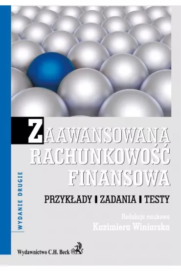eBook Zaawansowana rachunkowo�� finansowa. Przyk�ady. Zadania. Testy pdf - Kazimiera Winiarska