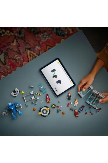 LEGO Marvel Laboratorium Iron Mana: Zbrojownia 76315