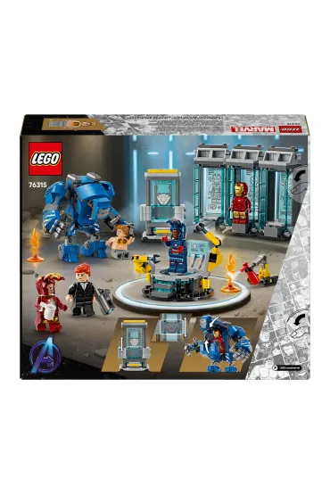LEGO Marvel Laboratorium Iron Mana: Zbrojownia 76315