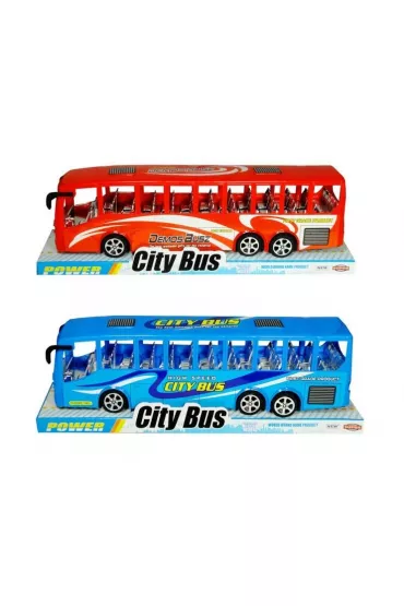 Autobus 29cm plastikowy mix kol Swede