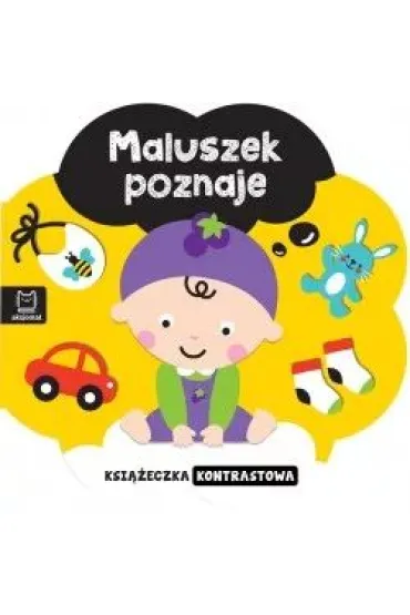 Ksi��eczka kontrastowa. Maluszek poznaje