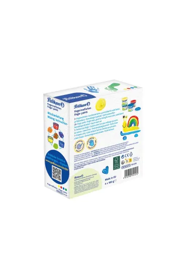 Pelikan Farby do malowania palcami Basic 4 kolory