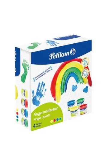 Pelikan Farby do malowania palcami Basic 4 kolory
