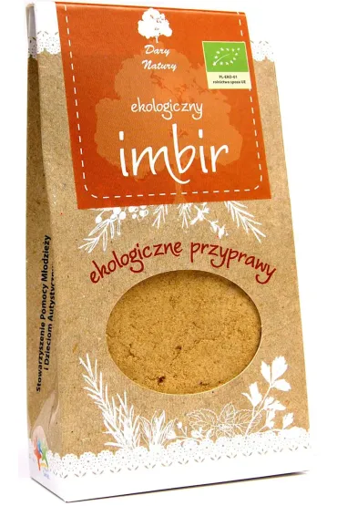 Dary Natury Imbir mielony 60 g Bio