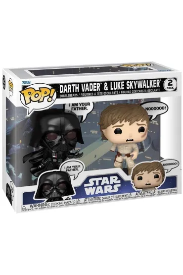 Figurka Funko POP Star Wars: Darth Vader and Luke