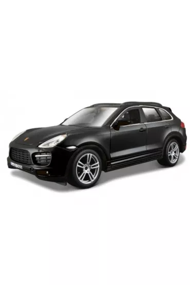 Porsche Cayenne Turbo Black 1:24 BBURAGO