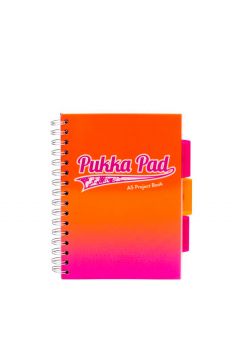 Koozeszyt Pukka Pad A5 Fusion Project Book kratka 100 kartek