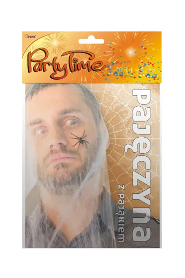 Arpex Ozdoba Hallowen Paj�czyna z paj�kiem