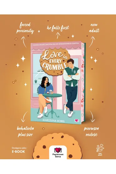 Love in Every Crumble (barwione brzegi) - Marcelina  Bobe�