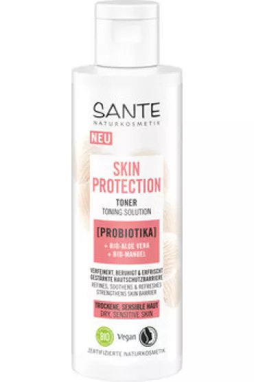 Sante Tonik do twarzy ochronny z probiotykami, aloesem i migdaem eco 125 ml