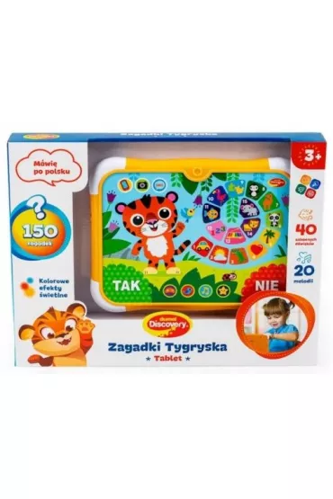 Tablet zagadki Tygryska Dumel