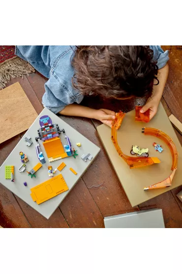LEGO City Kaskaderska ptla i szympans demolka 60338