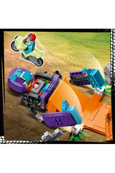 LEGO City Kaskaderska ptla i szympans demolka 60338
