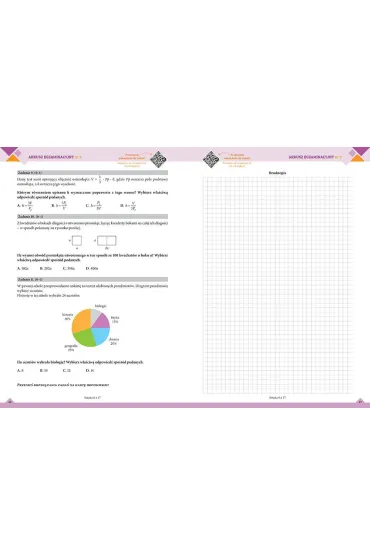 Nowy Egzamin �smoklasisty. Arkusze. Matematyka - Roman Gancarczyk, Bernadetta Po�omska