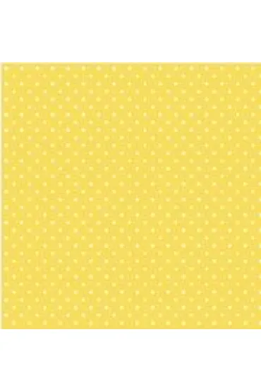 Serwetki Lunch Daisy - White Dots on Yellow SDOG036809