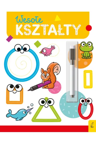 Weso�a nauka. Weso�e kszta�ty. Flamaster sucho�cieralny - Ewelina Protasewicz