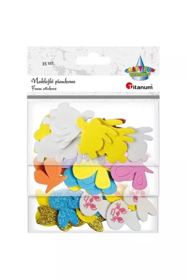 Titanum Naklejki piankowe Wielkanoc  mix 50 szt.