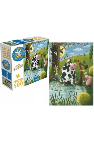 Puzzle 500 el. Superfarmer Granna