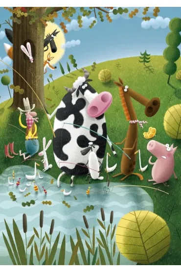Puzzle 500 el. Superfarmer Granna