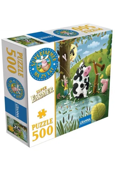 Puzzle 500 el. Superfarmer Granna