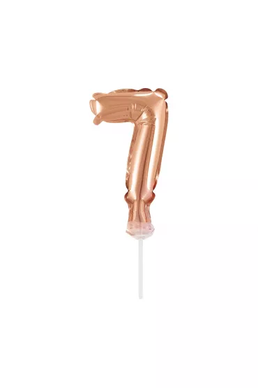Godan Balon foliowy na patyczku BC-5RZ7 Cyfra 7
