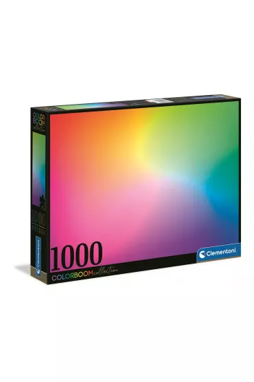 Puzzle 1000 el. Color boom. Czysty Clementoni