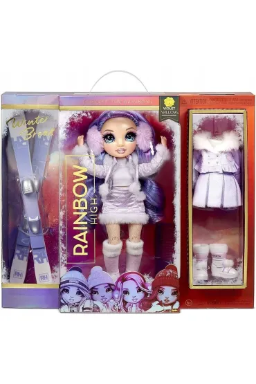 Rainbow High Winter Break Fsh Violet Willow (3 szt) Mga Entertainment