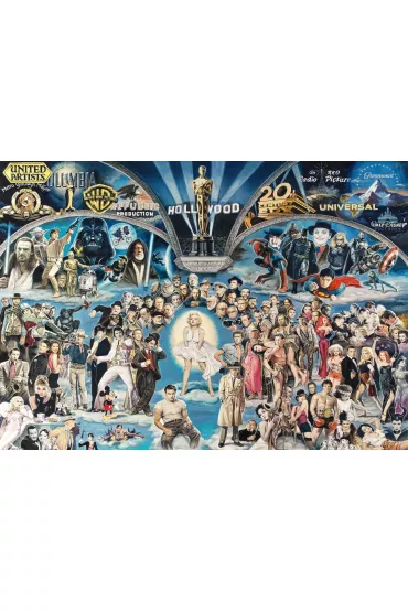 Puzzle 1000 el. Hollywood Schmidt - Renato Casaro