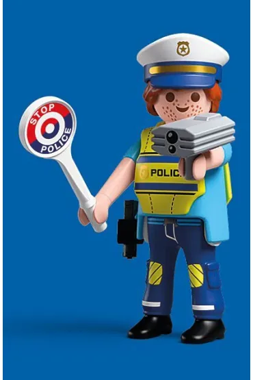 Playmobil Special Plus Policjant z radarem do pomiaru pr�dko�ci 72029