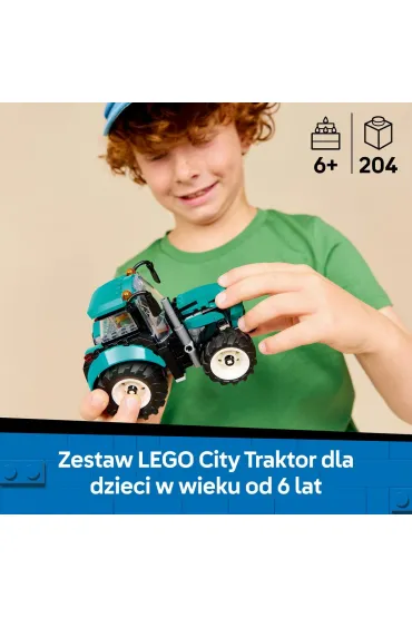 LEGO City Traktor 60498