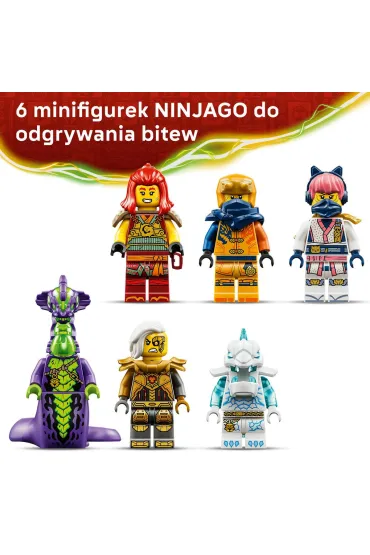LEGO NINJAGO Transformuj�cy smoczy mech Wyldfyre 71868
