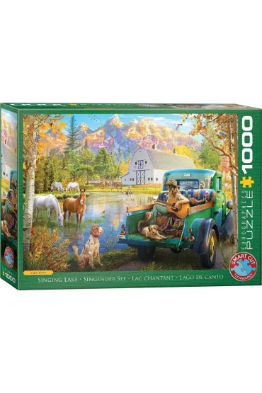 Puzzle 1000 Singing Lake by Angelo Bonito 6000-6012 Eurographics