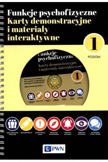 Funkcje psychofizyczne. Karty demonstracyjne i materia�y interaktywne. Poziom 1