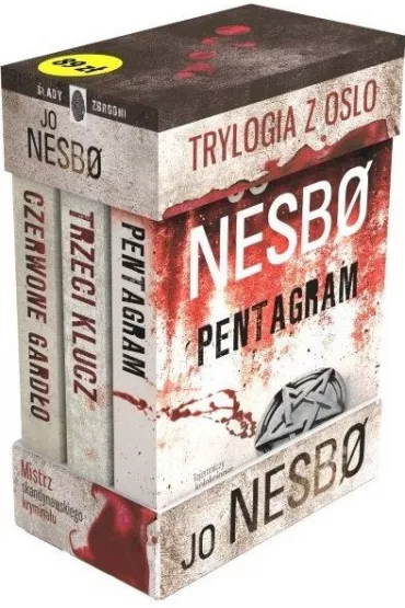 Pakiet ksi��ek Jo Nesbo: Pentagram, Trzeci klucz, Czerwone Gard�o - Jo Nesbo