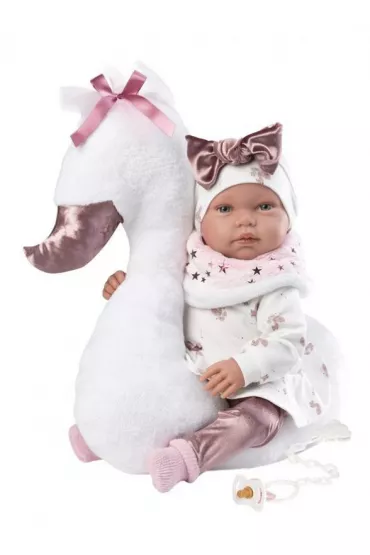 LLORENS 84456 Lalka bobas p�acz�ca 44cm