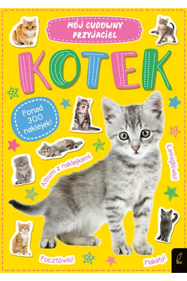 M�j cudowny przyjaciel. Kotek