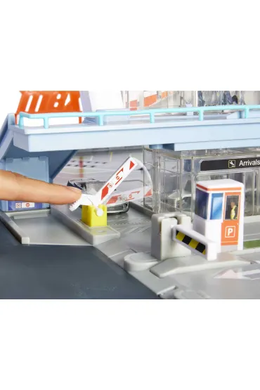 Matchbox Prawdziwe Przygody Lotnisko Zestaw �wiat�a i d�wi�ki HCN34 Mattel